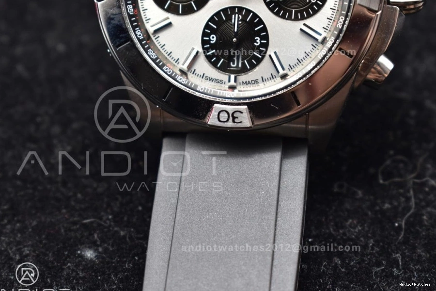 L-Silver BLS A 433 Navitimer 43mm Blk Best LE SS B01 Seasonal Version Chrono 1:1 0808